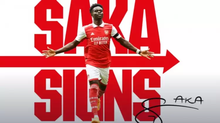 Arsenal, Bukayo Saka İle Sözleşme Yeniledi | Transfer Haberleri