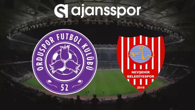 CANLI| Yeni Orduspor- Nevşehir Belediyespor Maçını Canlı İzle (Maç Linki)