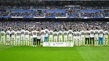 Real Madrid'ten Vinicius Junior'a dev destek! Maça onun formasıyla çıktılar