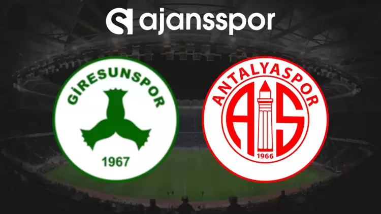 CANLI| Giresunspor- Antalyaspor Maçını Canlı İzle (Maç Linki)
