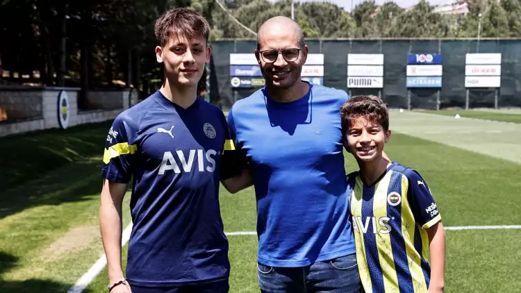 Fenerbahçe'ye Alex Süprizi! Arda Güler ile Hatıra Fotoğrafı Çektirdi