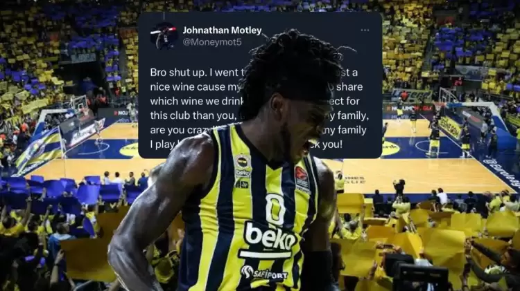 Fenerbahçeli Jonathan Motley Ve Taraftar Twitter'da Birbirine Girdi