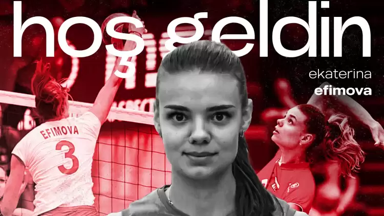 Beşiktaş Ceylan Kadın Voleybol Takımı, Ekaterina Efimova'yı Transfer Etti