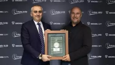 Kulüpler Birliği’nden Alexandre Dreyfus’a Teşekkür Plaketi