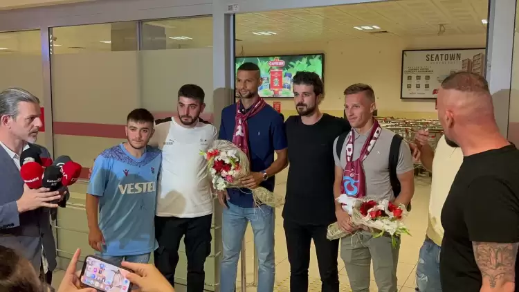 Orsic ve Fernandez'e coşkulu karşılama | Trabzonspor Transfer Haberleri 