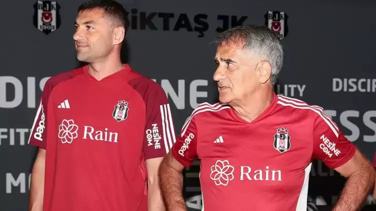 Burak Yılmaz Beşiktaş Teknik Heyetinde! Şenol Güneş Takımla Tanıştırdı