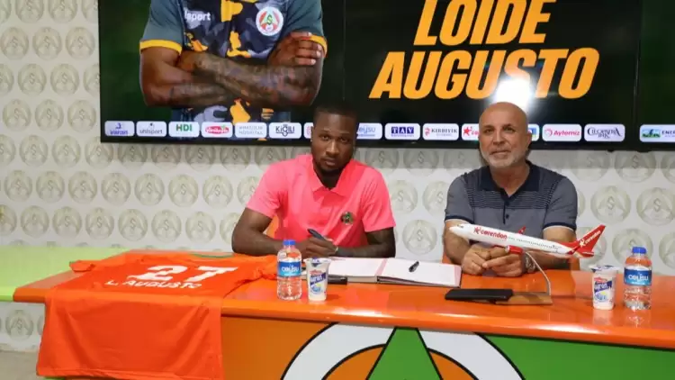 Alanyaspor, Loide Augusto ile 4 yıllık Sözleşme İmzaladı | Transfer Haberleri 