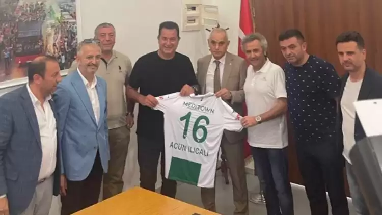 Bursaspor Başkanı Recep Günay İle Acun Ilıcalı Bir Araya Geldi