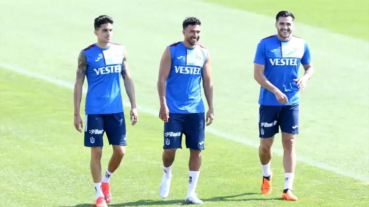 Trabzonspor'da Larsen, Siopis, Kourbelis, Bakasetas, Bardhi Ve Trezeguet Kampa Katıldı