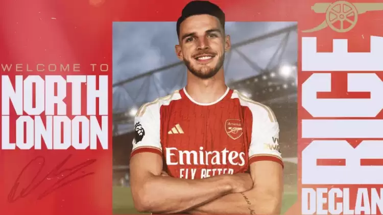 Declan Rice, Arsenal'e Transfer Oldu