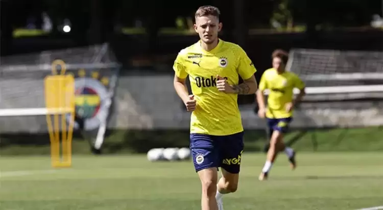 Sebastian Szymanski, Fenerbahçe İle İlk Antrenmanına Çıktı