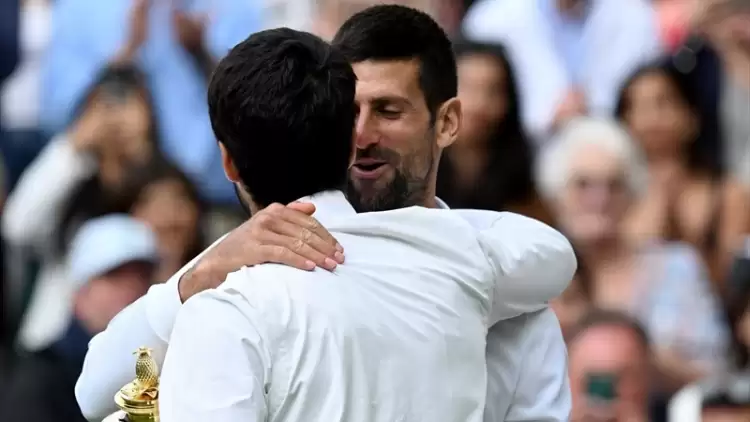 Djokovic'ten Wimbledon Şampiyonu Alcaraz'a Övgü!