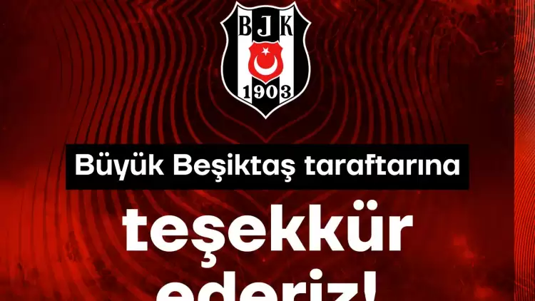 Beşiktaş, Satışa Çıkan Kombilerin Tükendiğini Açıkladı