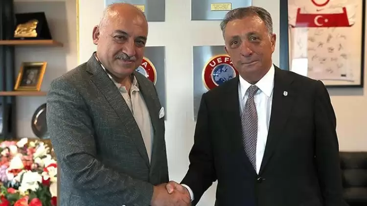 TFF Başkanı Mehmet Büyükekşi ve Beşiktaş Başkanı Ahmet Nur Çebi Mektuplaştı!