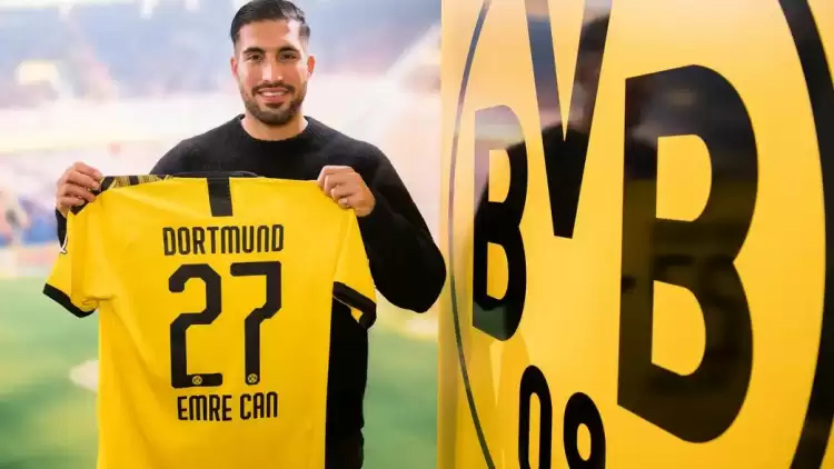 Fenerbahçe'nin Listesindeki Emre Can, Borussia Dortmund ile Sözleşme Yeniledi