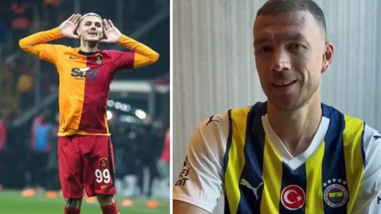 Galatasaray, Icardi Transferini Resmen Açıkladı! Edin Dzeko Göndermesi...