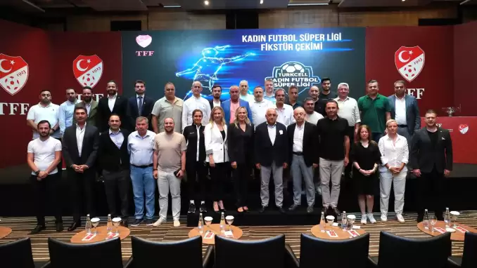 Kadın Futbol Süper Ligi'nde fikstür çekimi yapıldı!