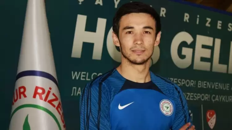 Çaykur Rizespor, Khusniddin Alikulov'u Transfer Etti Açıkladı