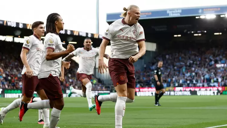 Premier Lig'de sezonu Erling Haaland açtı!.. İlk gol Norveçliden