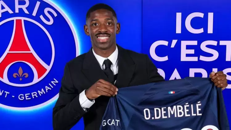 Transfer haberleri | PSG, Ousmane Dembele'yi resmen açıkladı