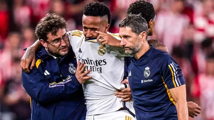 Real Madrid'de Çapraz Bağı Kopan Militao'nun Ameliyat Edileceği Açıklandı