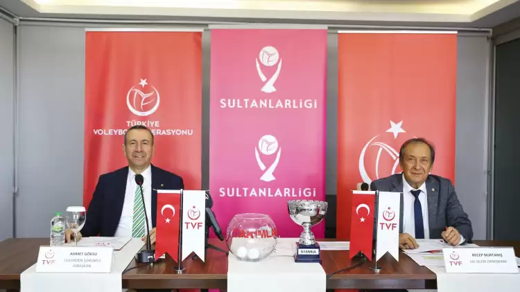 Sultanlar Ligi ve Efeler Ligi 2023-2024 Sezonun Fikstür Çekimi Yapıldı!