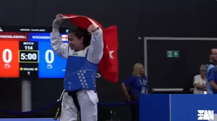 Avrupa Paralimpik Şampiyonası Para Taekwondo'da Gamze Gürdal Altın Madalya Kazandı