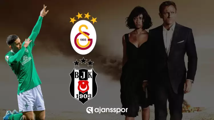 James Bon Filmi Gibi... Beşiktaş'tan Galatasaray'a Rashica Şafak Çalımı