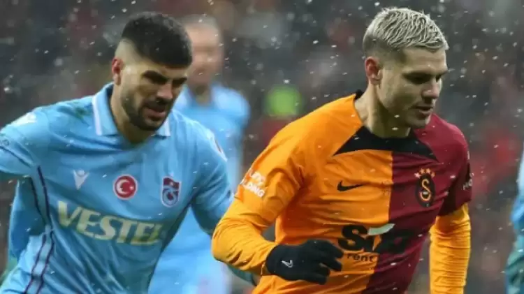 Derbide Wilfred Zaha Kenarda Mauro Icardi 11'de! Galatasaray-Trabzonspor...