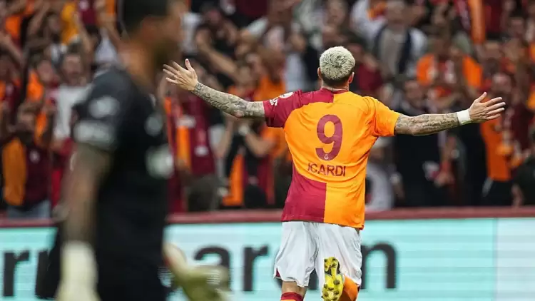 Galatasaray'da yıldız parlatan Icardi'den rekor