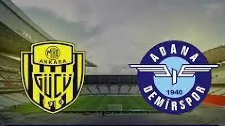 CANLI | Ankaragücü-Adana Demirspor Maçını Canlı İzle (Maç Linki)