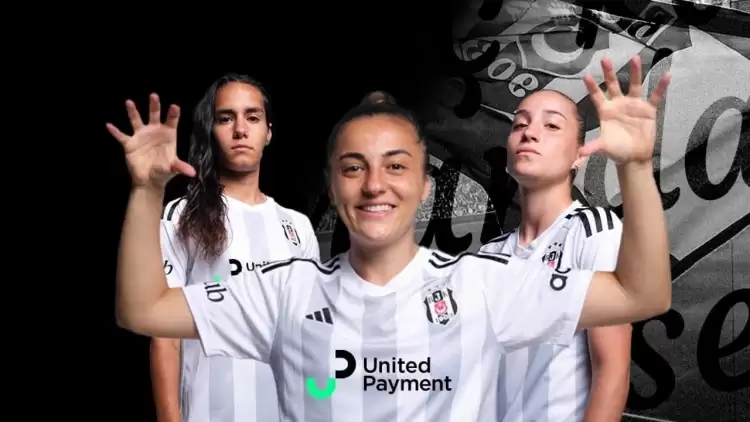 Beşiktaş Kadın Futbol Takımı'nın yeni sponsoru United Payment oldu