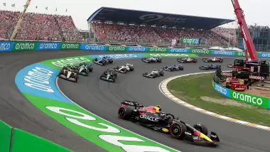 Verstappen evinde uçtu, Vettel'i yakaladı!