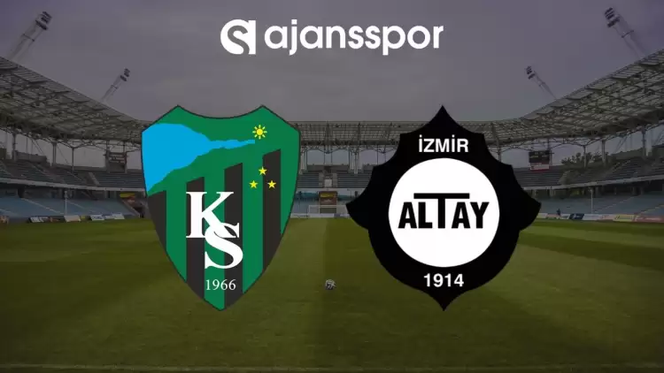 Kocaelispor - Altay Maçının Canlı Yayın Bilgisi ve Maç Linki