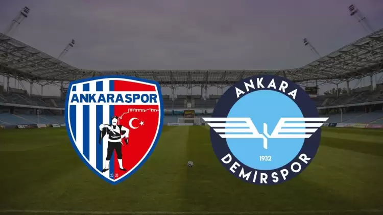 CANLI| Ankaraspor- Ankara Demirspor maçını canlı izle (Şifresiz Maç Linki)