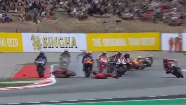VİDEO - MotoGP’de korkutan kaza: Bagnaia ölümden döndü!