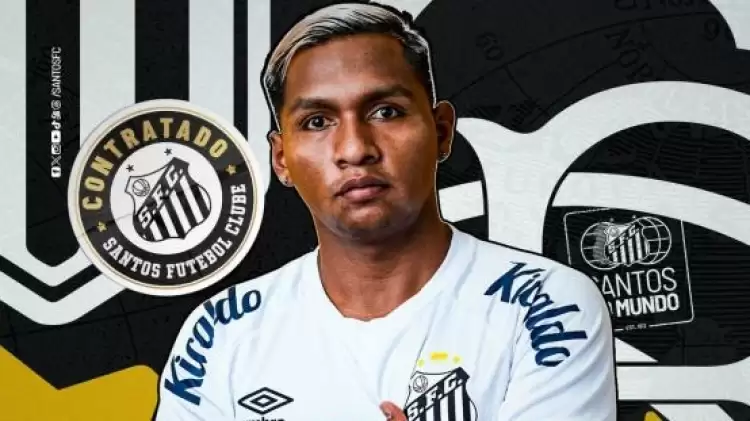 Transfer haberleri | Santos, Alfredo Morelos ile sözleşme imzaladı