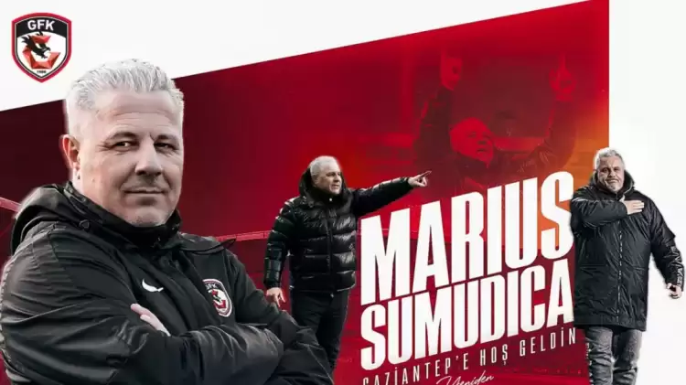 Gaziantep FK, Marius Sumudica ile sözleşme imzalandığını açıkladı