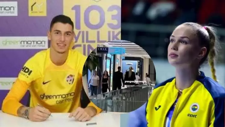 Fenerbahçe Opet'ten Arina Fedorovtseva, Berke Özer ile el ele görüntülendi