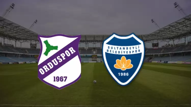 CANLI| Orduspor - Sultanbeyli Belediyespor maçını canlı izle (Şifresiz Maç Linki)