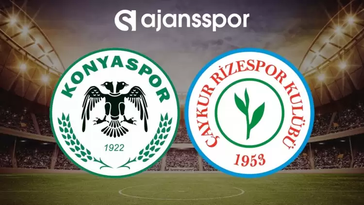 Konyaspor - Çaykur Rizespor maçının canlı yayın bilgisi ve maç linki