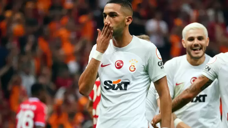 Galatasaray'da Hakim Ziyech, Icardi'nin golü hakkında konuştu