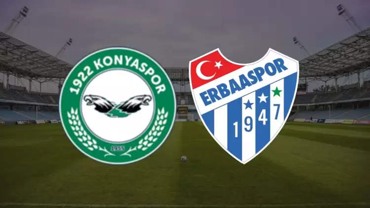 CANLI| 1922 Konyaspor - Erbaaspor maçını canlı izle (Şifresiz Maç Linki)