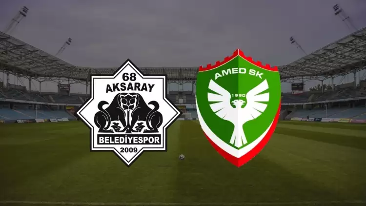 CANLI| 68 Aksaray Belediyespor - Amedspor maçını canlı izle (Şifresiz Maç Linki)