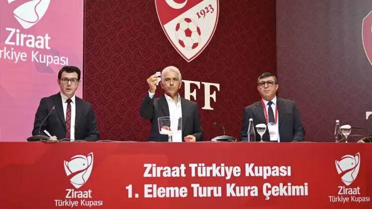 Ziraat Türkiye Kupası'nda 1. eleme turu eşleşmeleri açıklandı