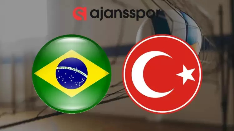 Brezilya - Türkiye voleybol maçının canlı yayın bilgisi ve maç linki