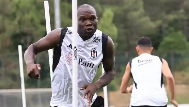 Beşiktaş'ta Aboubakar'a takımdan ayrı düz koşu