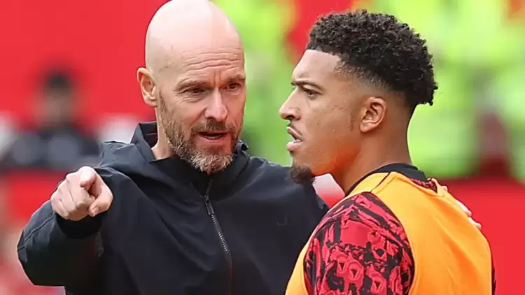 Manchester United'da Jadon Sancho Krizi Bir Türlü Sona Ermiyor