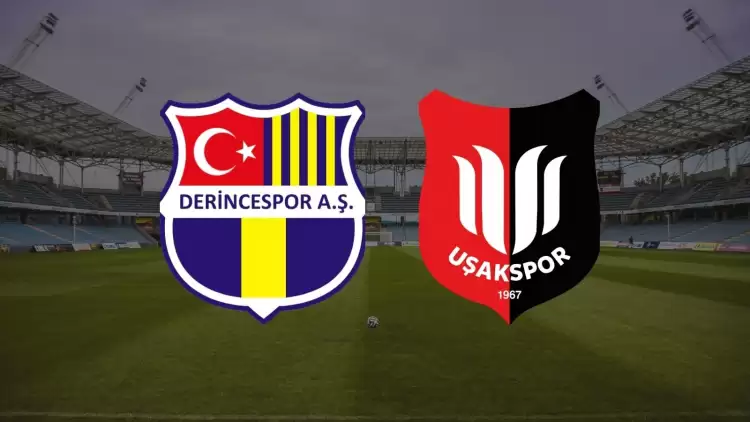 CANLI| Belediye Derincespor - Uşakspor maçını canlı izle (Şifresiz Maç Linki)