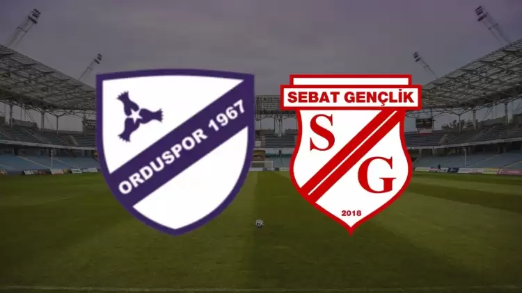 CANLI| Orduspor 1967 - Sebat Gençlikspor maçını canlı izle (Şifresiz Maç Linki)